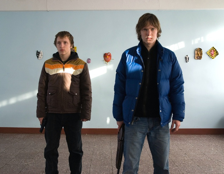 Vallo Kirs and Pärt Uusberg in The Class